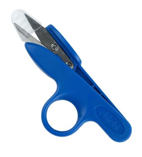Chichi Tc-801 Plastik Yaylı İplik Temizleme Makası Mavi