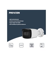 Provzen Dahua 12 Kameralı Full HD 40 Metre Gece Görüşlü Güvenlik Kamerası