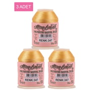 3 Adet Altınbaşak Oya ve Dantel İpi 20 gr - Royaleks - No: 347