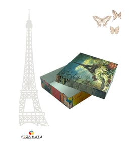 22x30x6 Hediyelik Kutu Kraft Kutu Karton Kutu YIlbaşı Kutusu Pasta Kutusu Balon Kutusu (5 ADET)