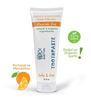 Babyton Organik Doğal Portakal & Mandalina Aromalı Diş Macunu 50 Gr (Standart)