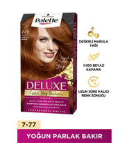 Palette Deluxe Saç Boyası 7-77 Yoğun Parlak Bakır