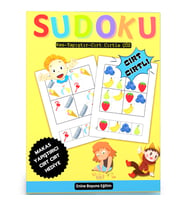 Çocuklar İçin Sudoku Kitabı (Cırt Cırtlı) 4-12 Yaş İçindir.