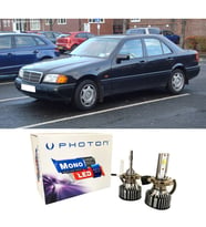 Mercedes C W202 Led Xenon Uzun Far Ampulü H1 Mono Yeni Seri Beyaz