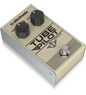 Tc Electronic TUBE PILOT OVERDRIVE Sıcak ve Etkileyici Sese Sahip 12AX7 Donanımlı Gerçek Tüplü Overdrive Pedalı