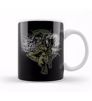 Soldier Ape Kupa Bardak Porselen