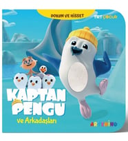Kaptan Pengu - Trt Çocuk Dokun ve Hisset Kitap
