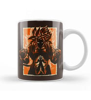 Super Saiyan Super Attack Saiyan Kupa Bardak Porselen