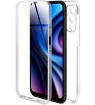 Samsung Galaxy M34 Kılıf 360 Şeffaf Ön Arka Korumalı Şeffaf Silikon