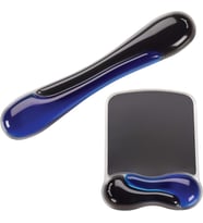 Kensington Duo Gel Mouse & Keyboard Wrist Rest Bundle, Mavi (K52920Ww) (Çok Renkli)