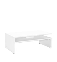 Adore Mobilya Dikdörtgen Orta Sehpa - Mat Lake Beyaz 110x42x65 cm (GxYxD)