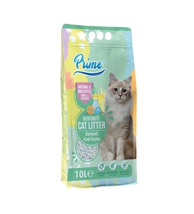 Prime İnce 10 Lt Bentonit Kedi Kumu Kokusuz