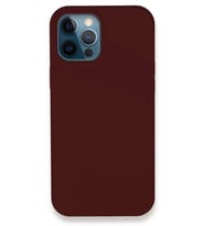 iPhone 12 Pro Kılıf Lansman Legant Silikon - Bordo