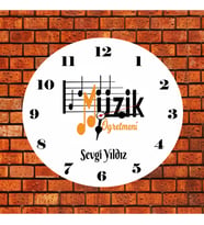 Müzik Öğretmeni Saat Kişiye Özel