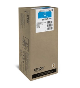 Tonersepeti Epson T9742XL-C13T974200 Mavi Orjinal Kartuş