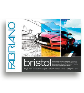 Fabriano Bristol Pad 250 gr. A3 Çok Amaçlı Blok 20 yp. 
