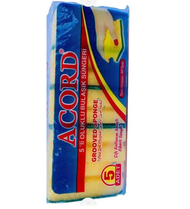 ACCORD OLUKLU 5 ADET SÜNGER