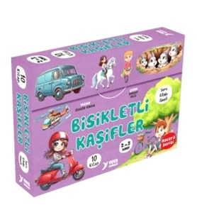 Yuva Bisikletli Kaşifler 2. ve 3.Sınıf Hikaye Seti 10Lu 64er syf
