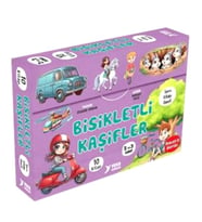 Yuva Bisikletli Kaşifler 2. ve 3.Sınıf Hikaye Seti 10Lu 64er syf
