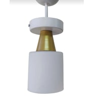 MYLİGHTS   MODERN BEYAZ TEKLİ SARKIT AVİZE 1 0CM EN  30CM YÜKSEKLİK