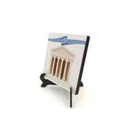 Yunanistan Baskılı MDF Masaüstlük 10X10