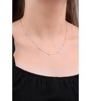 Toplu Gümüş 45 Cm Zincir Kolye 6619
