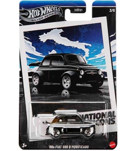 Hot Wheels Silver Series '60s Fiat 500 D Modificado JBY88 (Çok Renkli)