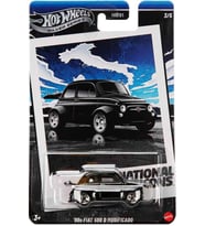 Hot Wheels Silver Series '60s Fiat 500 D Modificado JBY88 (Çok Renkli)