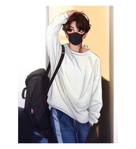 Jungkook 190405 Tablo Ahşap Poster Dekoratif Kod3522