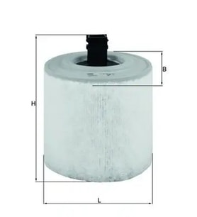 MAHLE LX301516 Hava Filtresi 13489640 39030321