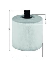 MAHLE LX301516 Hava Filtresi 13489640 39030321