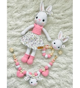 Amigurumi Yenidoğan hediye seti