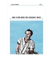 One Flew Over The Cuckoo's Nest Tablo Ahşap Poster Dekoratif