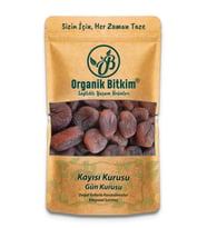 Organik Bitkim Gün Kurusu Kayısı (Kükürtsüz) 500 gr
