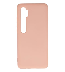 Pilelistore   Xiaomi Mi Note 10 Lite Kılıf Nano içi Kadife Silikon - Pudra
