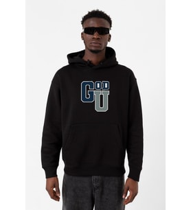 Gen V Godolkin University Abbreviation Siyah Erkek 3ip Kapşonlu Sweatshirt