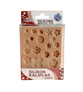 SMARTA SLİKON KALIPLAR - KÜÇÜK ÇİÇEKLER (MINI FLOWERS)
