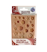 SMARTA SLİKON KALIPLAR - KÜÇÜK ÇİÇEKLER (MINI FLOWERS)