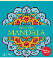 Yetişkinler İçin Mandala - Mavi
