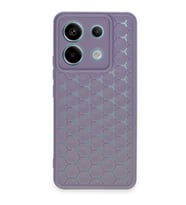 Xiaomi Redmi Note 13 Pro 5g Kılıf Petek Silikon Kapak - Lila