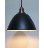 RİOLİGH RETRO SİYAH İÇİ GOLD TEKLİ METAL SARKIT ÇAP:28CM