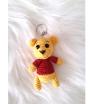 Maskot Sevimli Köpekçik Amigurumi Organik Anahtarlık Oyuncak