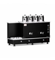 Anka Tüplü Statik Turbo Hibrit 4 Demlik 40 Litre Çay Makinesi