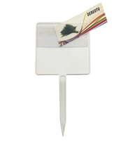 Saplanabilir Cepli Etiket - Sarı (Pakette 10 Adet)