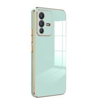 Microsonic Vivo V23 5G Kılıf Olive Plated Yeşil (Yeşil)