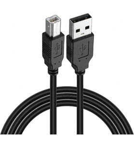 USB to USB-B Yazıcı Tarayıcı Printer Kablosu (5 METRE) - PC ve Laptop ile Yazıcı Ara Bağlantı Data Kablosu - USB 2.0 Hi-Speed - Stabil Performans - Kolay Kullanım