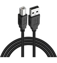 USB to USB-B Yazıcı Tarayıcı Printer Kablosu (5 METRE) - PC ve Laptop ile Yazıcı Ara Bağlantı Data Kablosu - USB 2.0 Hi-Speed - Stabil Performans - Kolay Kullanım