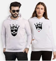 Tshirthane Cool King Queen Sevgili Kombinleri Kapüşonlu Kombini (Tek Ürün Fiyatıdır.)