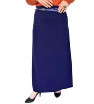 Kadın Uzun Çan Etek BGL-ST02972 (Lacivert)