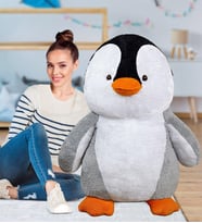 Sevimli Büyük Penguen (Tatlı Gri)